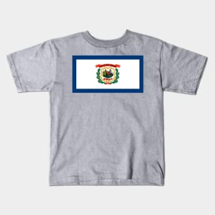 Flag of West Virginia Kids T-Shirt